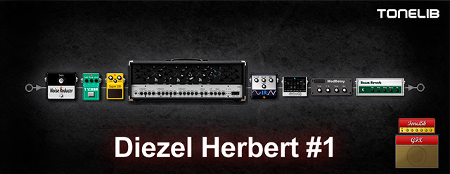 ToneLib GFX  preset based on Diezel Herbert guitar amp