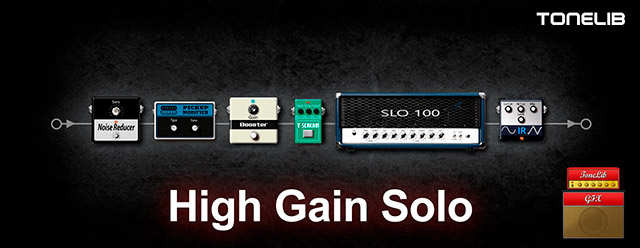 ToneLib GFX Preset - High Gain Metal Solo Guitar Tone