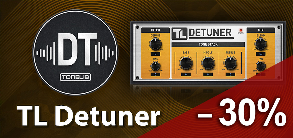 TL Detuner | Flexible and Simple Tool for High-quality Pitch Shifting 